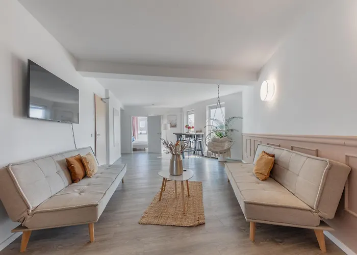 公寓 Mango Living I Hideaway I Modern I 2 Schlafzimmer I 77qm 门兴格拉德巴赫